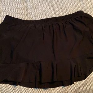 Black swim skirt size 2x 18-20 W